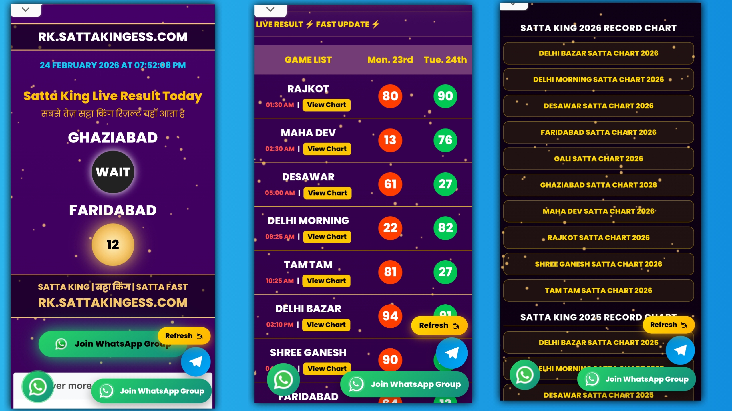 SattaKing Result Site 2